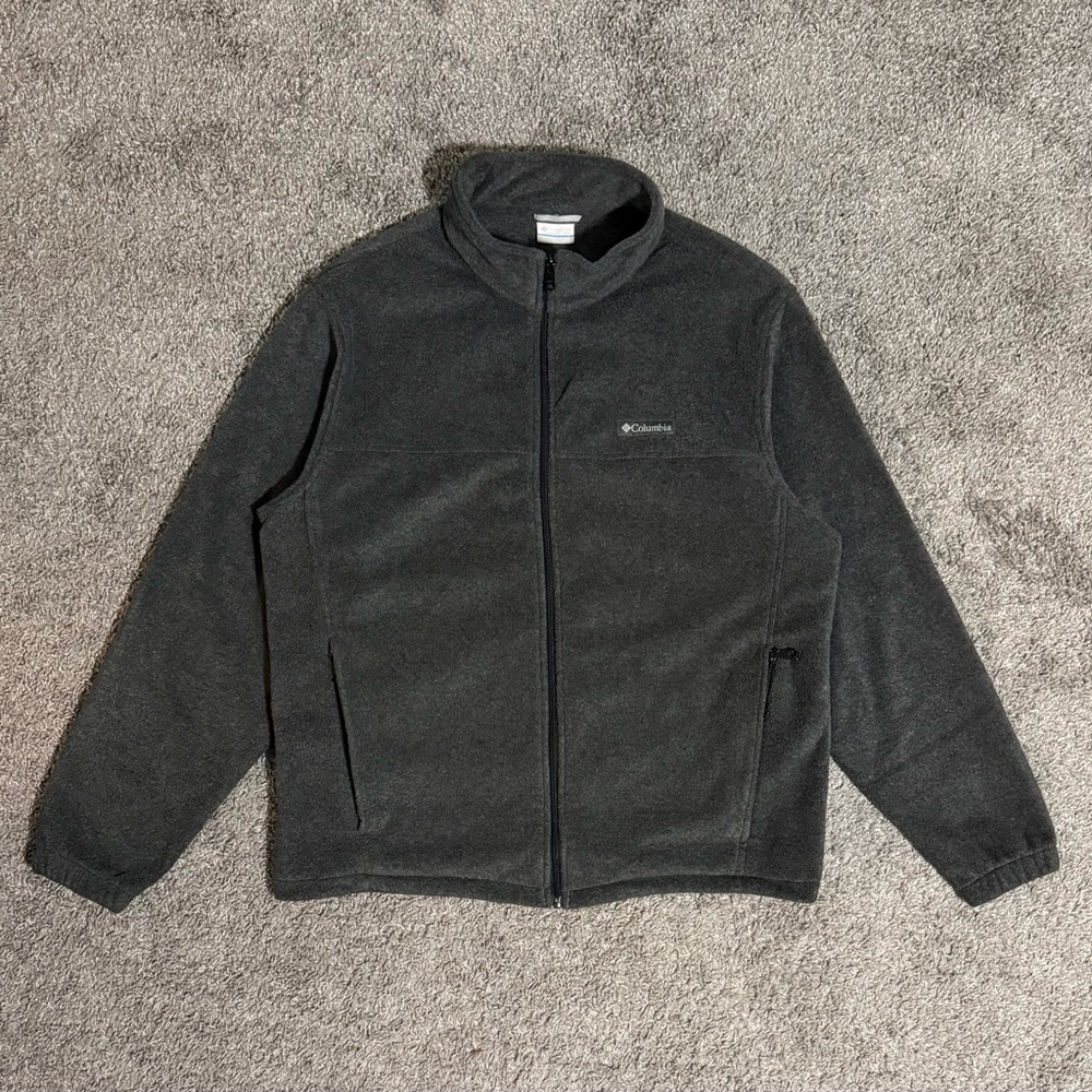 Columbia Men's Steens Mountain 2.0 Full Zip Fleece Jacket Charcoal Heather XL